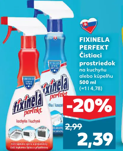 FIXINELA PERFekt Čistiaci prostriedok