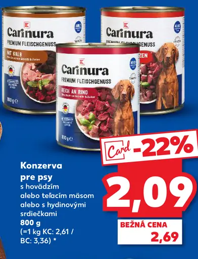 Konzerva pre psy