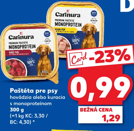 Carinura Premium Pastete Monoprotein