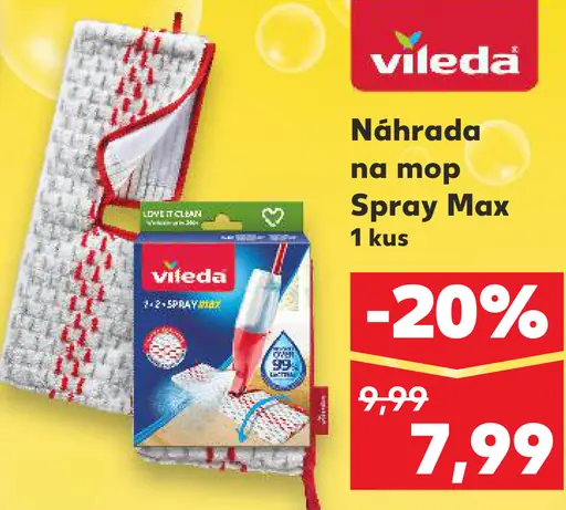 Náhrada na mop Spray Max