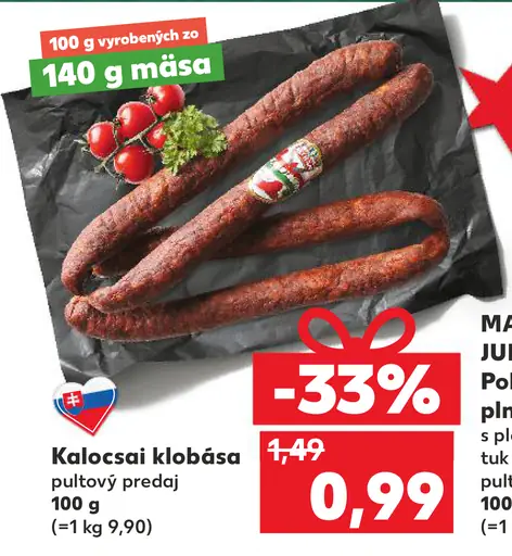 Kalocsai klobása