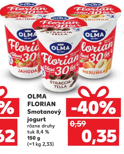 OLMA FLORIAN Smotanový jogurt