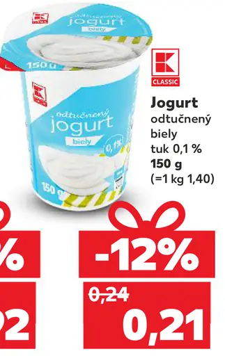 Jogurt biely