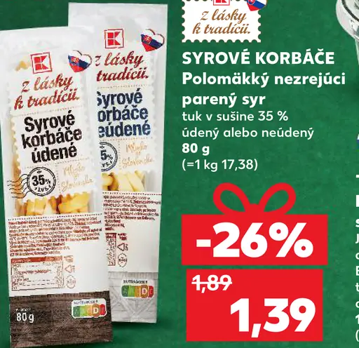 Syrové korbáče