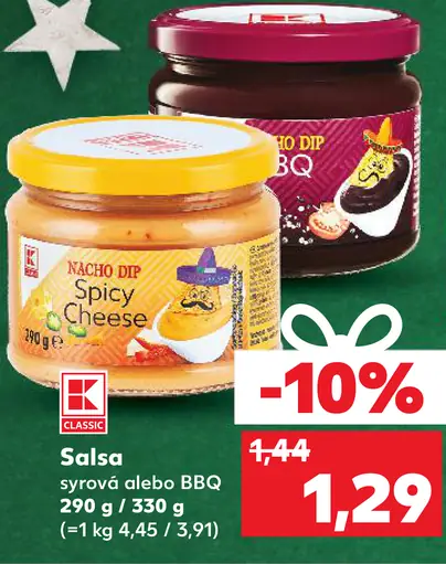 Salsa syrová nebo BBQ