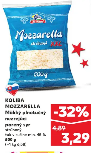 KOLIBA MOZZARELLA