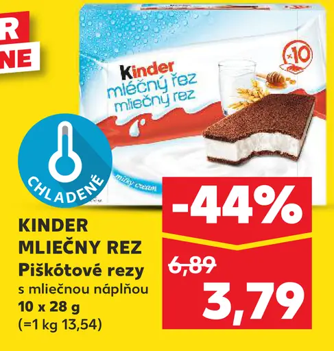 KINDER MLIČNÝ REZ