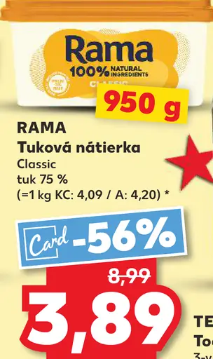 RAMA Tuková nátierka