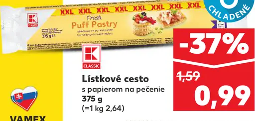 Listkové cesto