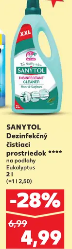 Sanytol Dezinfekčný čistiaci prostriedok