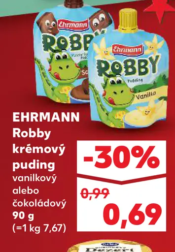 EHRMANN Robby krémový puding