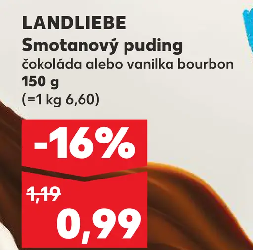 Smotanový puding