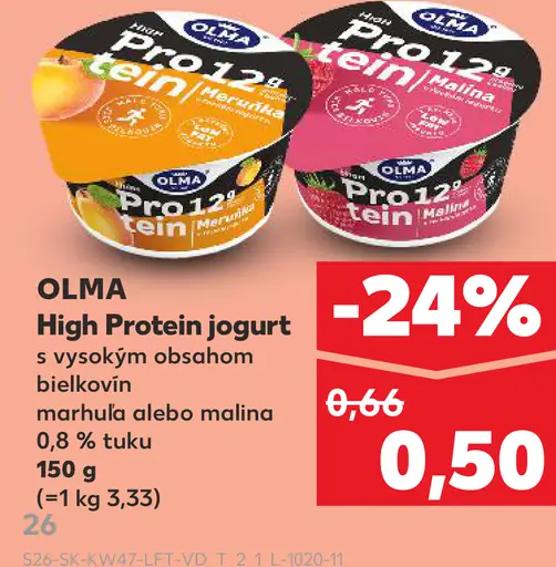 High Protein jogurt