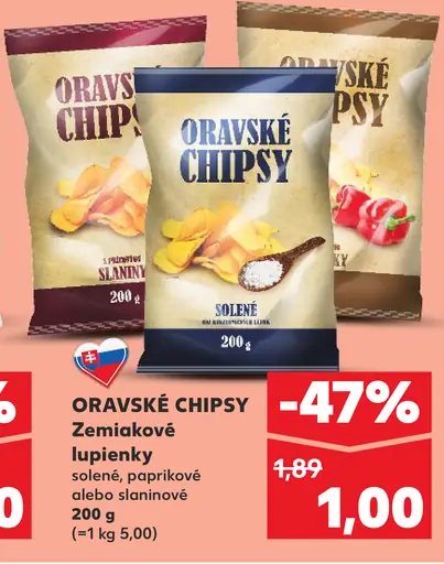 ORAVSKÉ CHIPSY