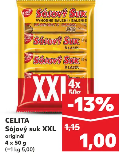 Sójový suk XXL