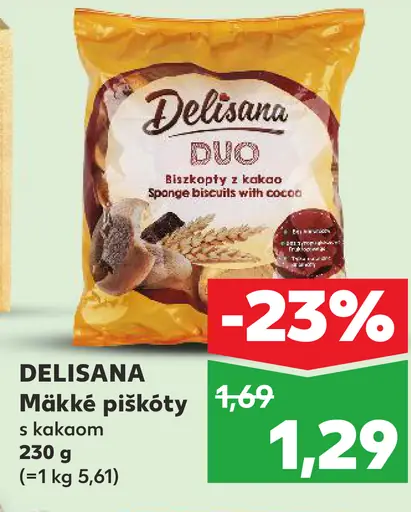 Delisana Duo Mäkke piškóty