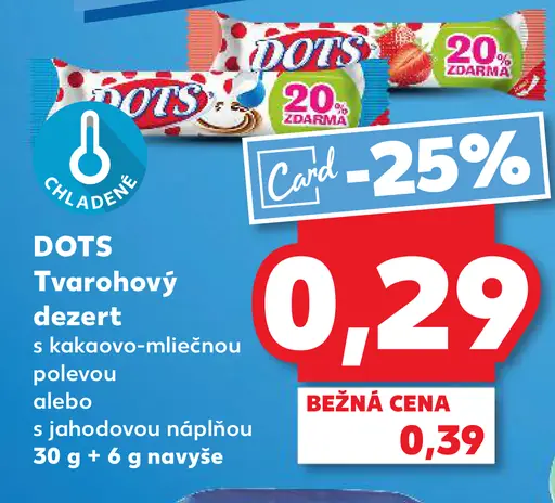 DOTS Tvarohový dezert