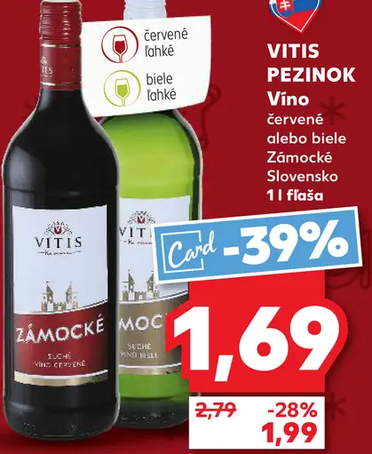 Vino Zámocké červené