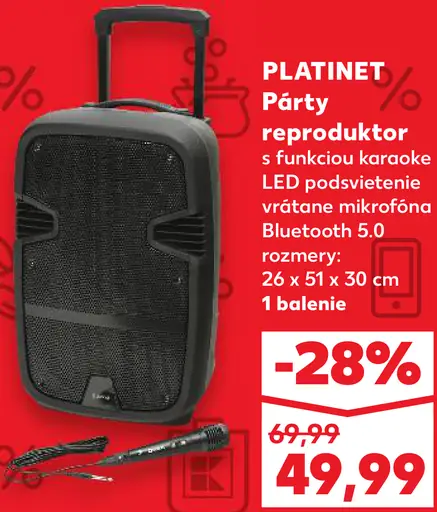 Platinet Párty reproduktor