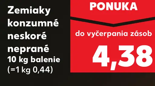 Zemiaky konzumne neskoré