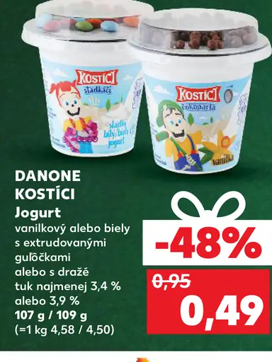 Jogurt vanilkový