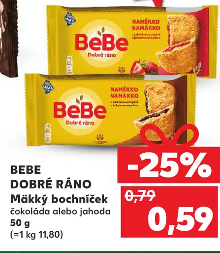 BEBE DobrÉ RÁNO Mäkký bochníček