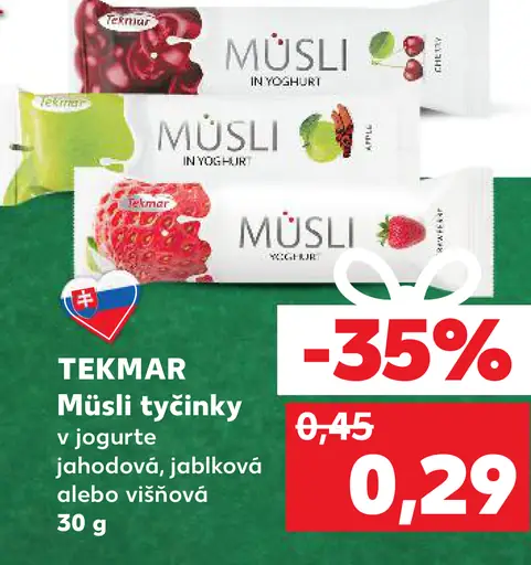 Müslí tyčinky