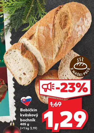 Babičkin kvasový bochník