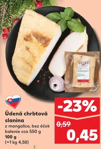 Údená chrbová slanina