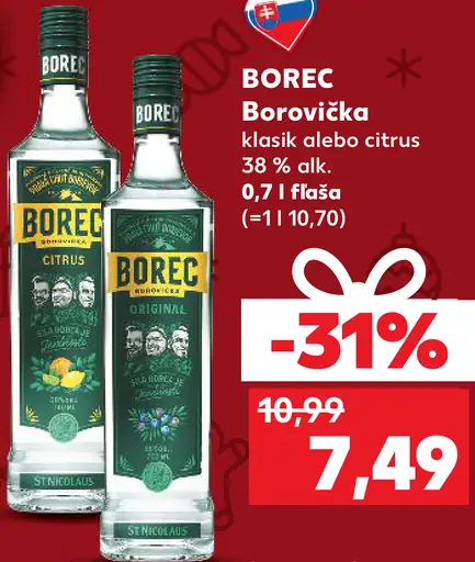 Borec borovička