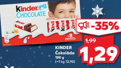 Kinder čokoláda