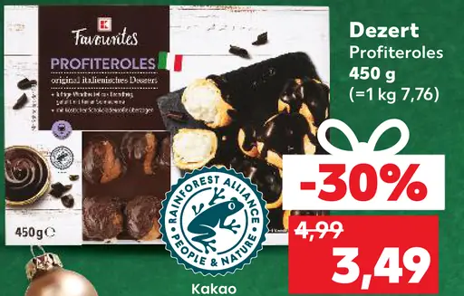 Dezert Profiteroles