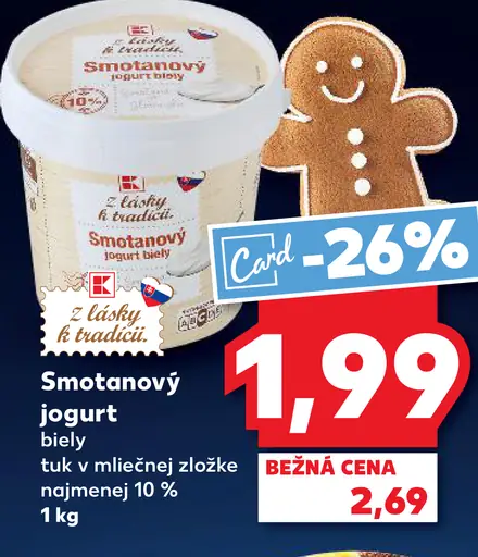 Smotanový jogurt