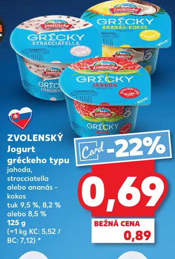 Grécky Jogurt jahoda