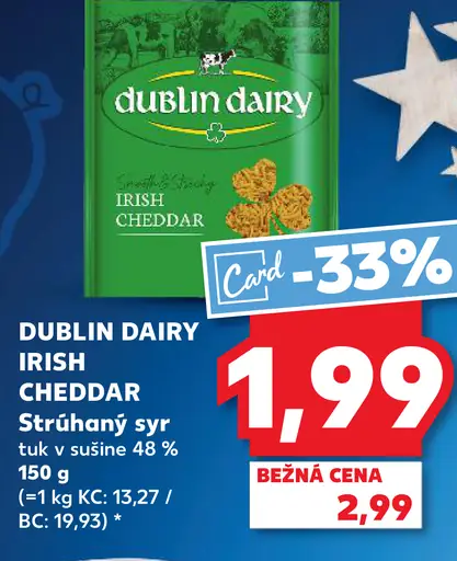 DUBLIN DAIRY IRISH CHEDDAR