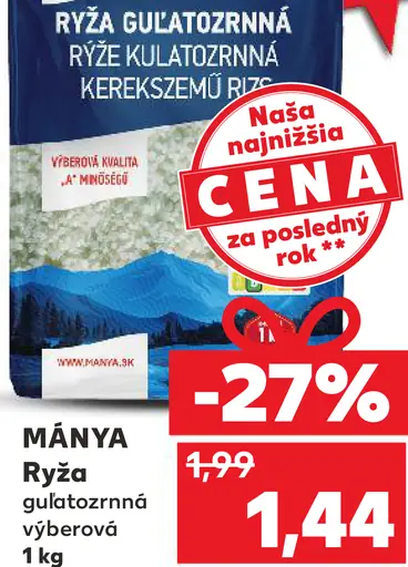 Ryža guľatozrnná