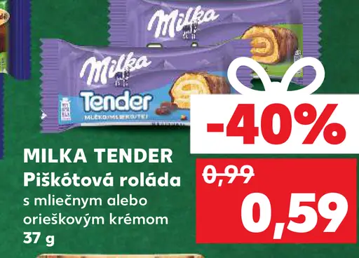 MILKA TENDER