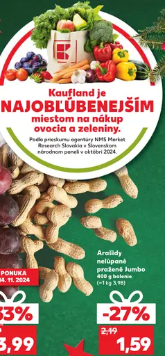 Arašidy pražené Jumbo