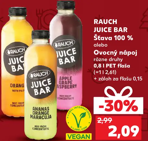 Rauch Juice Bar Apple Grapefruit