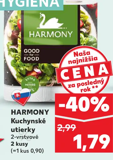 Harmony kuchynské utierky