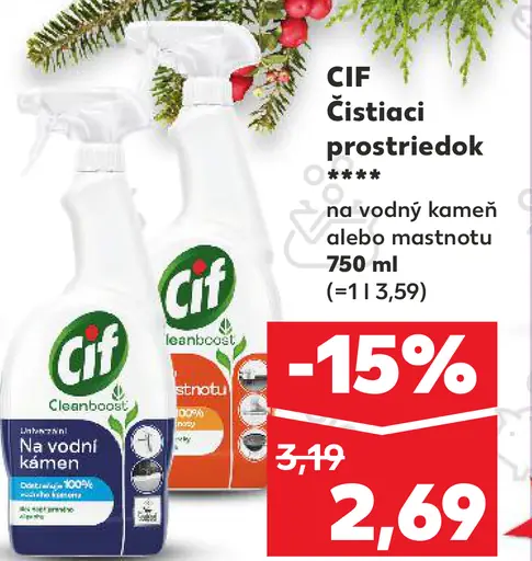 CIF Čistiaci prostriedok