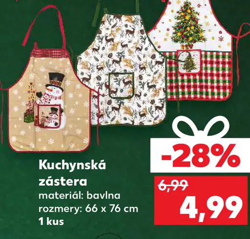 Kuchynská zástera