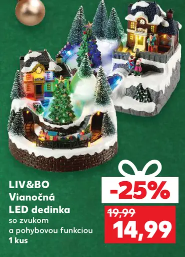 Vianočná LED dedinka