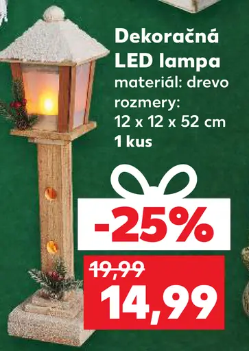 Dekoračná LED lampa