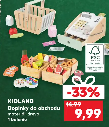 KIDLAND Doplňky do obchodu