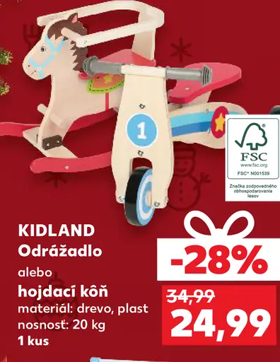 KIDLAND Odrážadlo