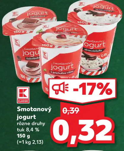 Smotanový jogurt