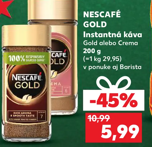 Nescafé Gold instantná káva