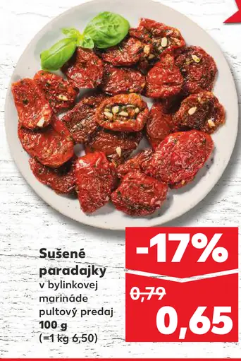 Sušené paradajky