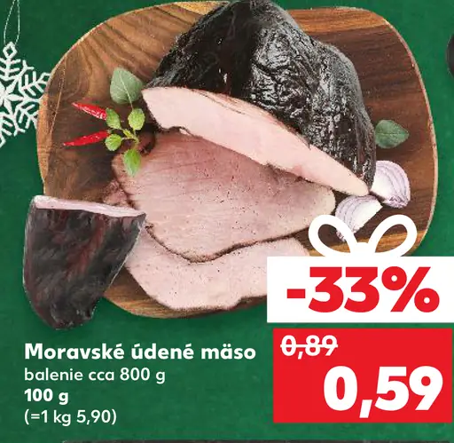 Moravské údené mäso